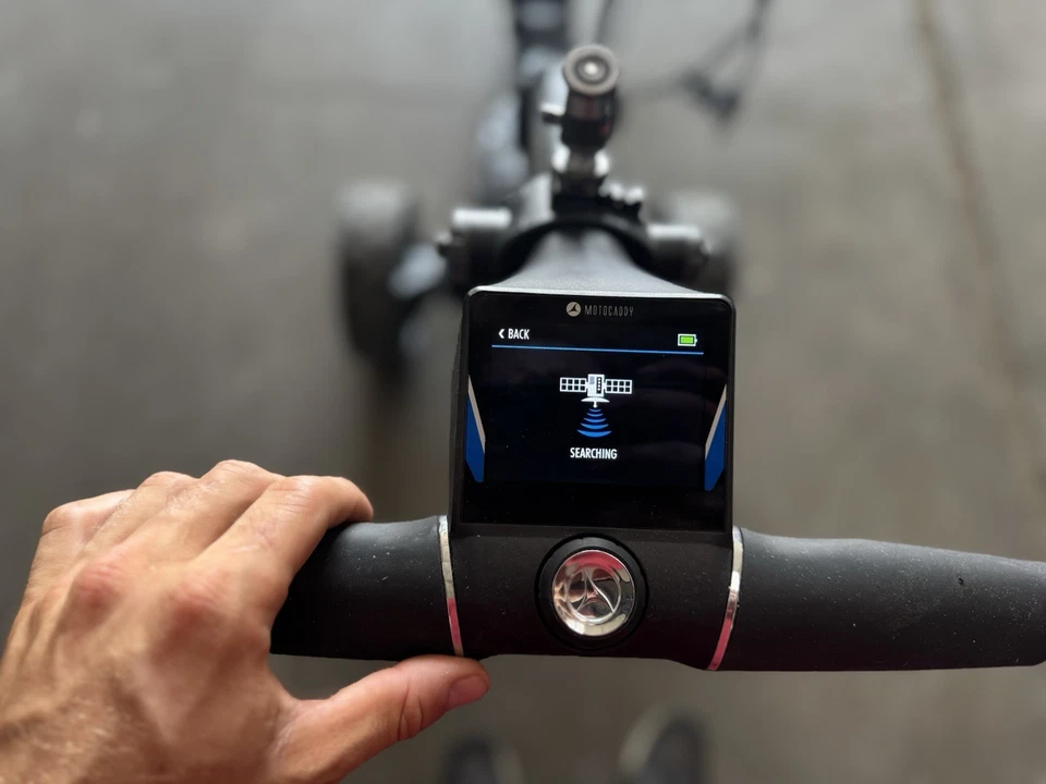 Motocaddy M5 GPS DHC Electric Golf Trolley - w/ extra battery - Image 2 of 4