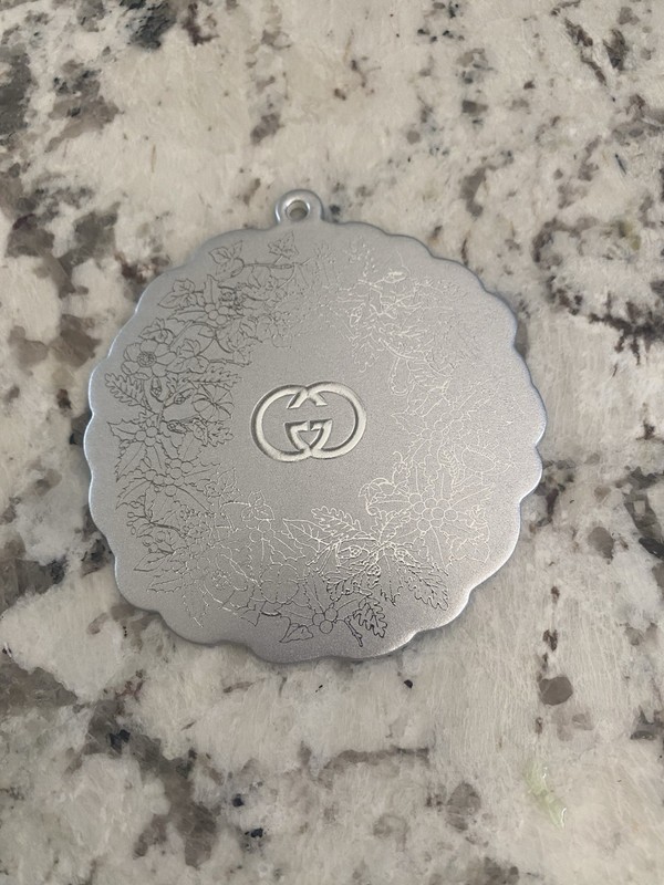 Authentic Gucci Silver Ornament 2025