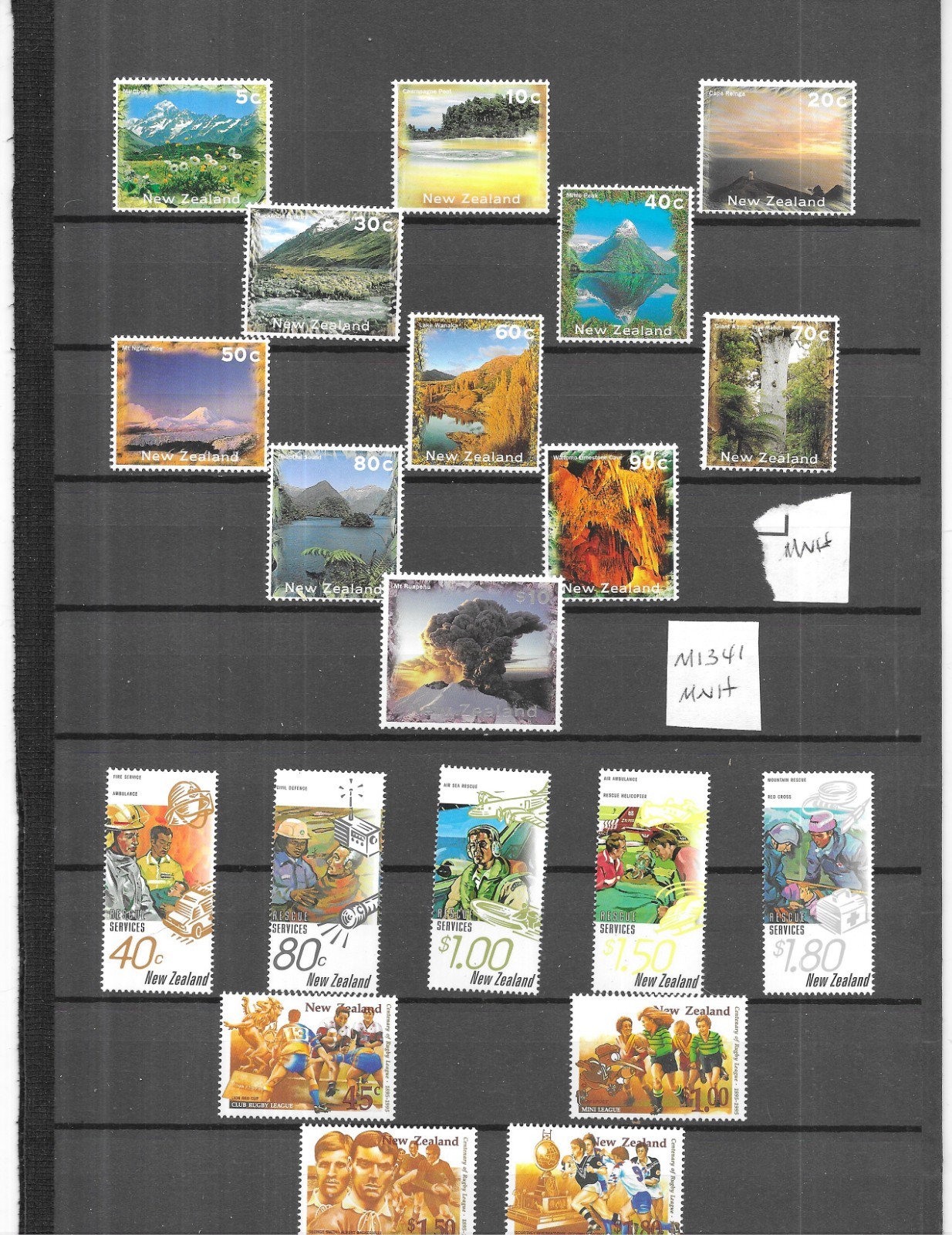 NEW ZELAND STAMPS MNH (M1341)