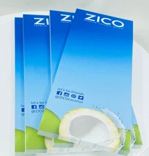 Zico Notepads / Sticky Memo Pad  Blue  X 4 Pcs