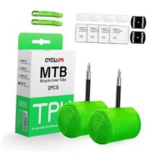 2 Pack Ultralight TPU Mountain Bike Inner Tubes 29/27.5/26"  Compatible MTB29