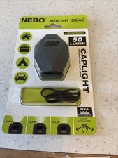 Nebo Bright Ideas Rechargeable Cap Light New Sealed
