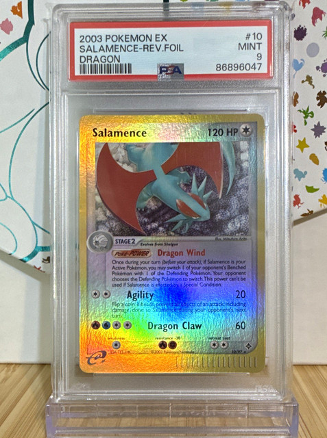 Salamence [Reverse Holo] #10 (Dragon)
