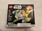 LEGO Star Wars Naboo Starfighter Microfighter 75223 Complete Set, 62 Pieces, 6+