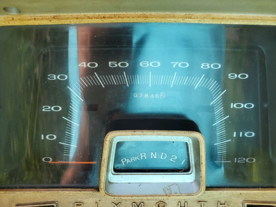 1965 Plymouth Fury factory AC dashboard and heat/AC fanbox Foto 2 de 4