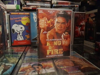 Ring of Fire Trilogie 1 - 3 Full Uncut DVD Bloodfist Fighter Lion Strike Trilogy