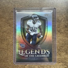 Topps 2025 Chrome Legends of the Gridiron Delanie Walker Titans Refractor LOG-30