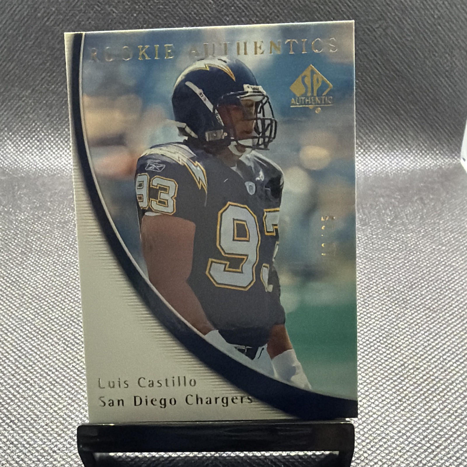 Luis Castillo SP Authentic #138 Gold