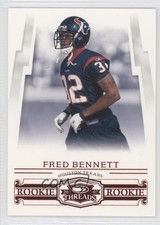 2007 Donruss Threads Rookie Century Proof Red Fred Bennett #177 0o9