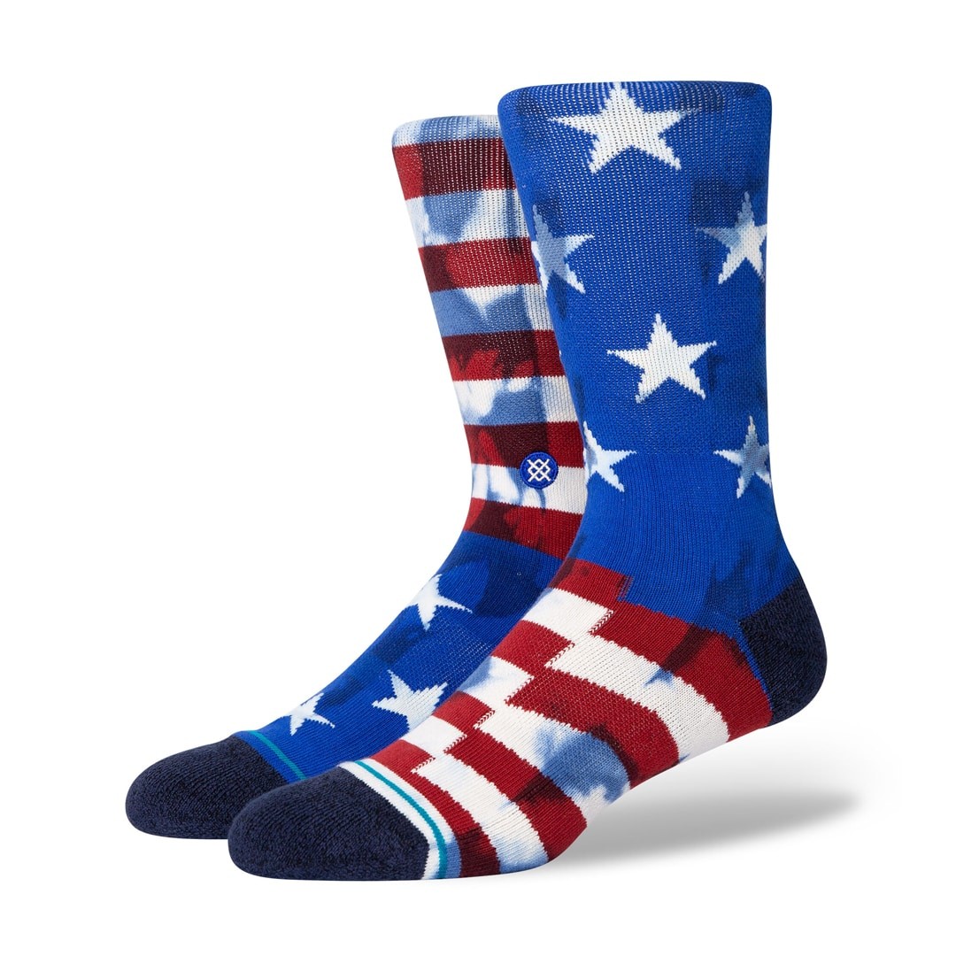 Разместите баннер INFIKNIT Crew Socks (темно-синий) На мужских носках с графическим принтом