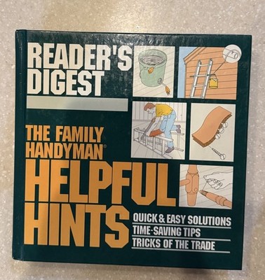 Readers Digest The Family Handyman Helpful Hints Used Hardcover Book