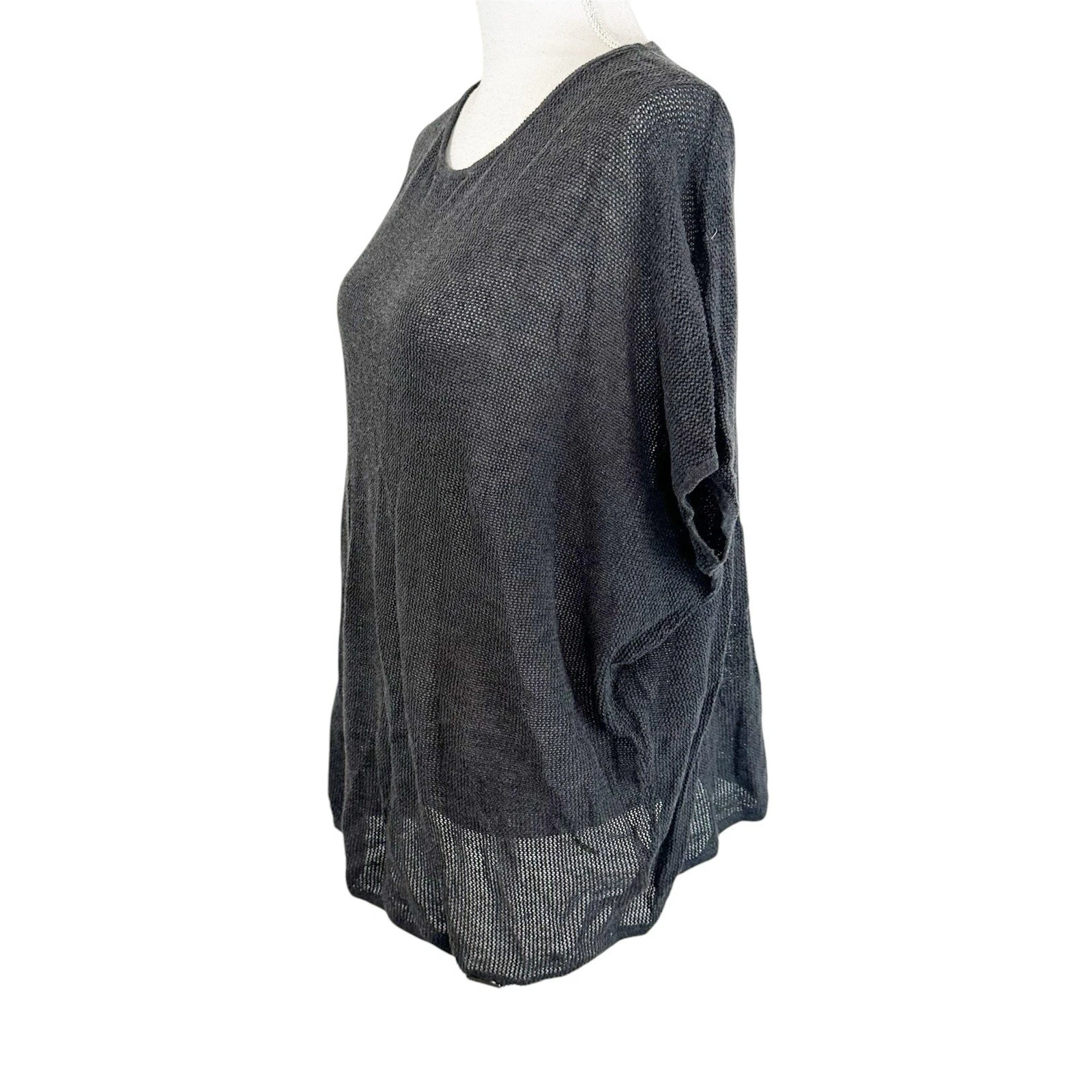 sweaty-betty beachy boxy knit cotton blend oversized shirt