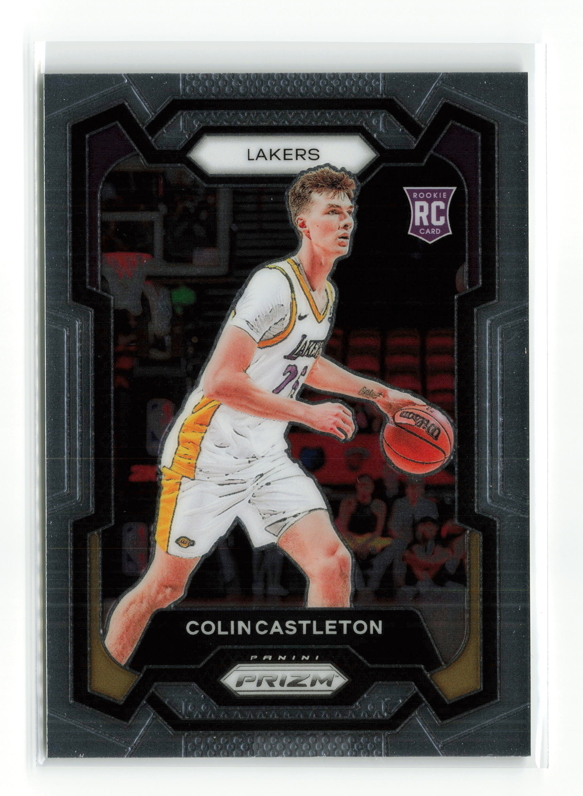 COLIN CASTLETON #287 2023-24 PANINI PRIZM LAKERS RC