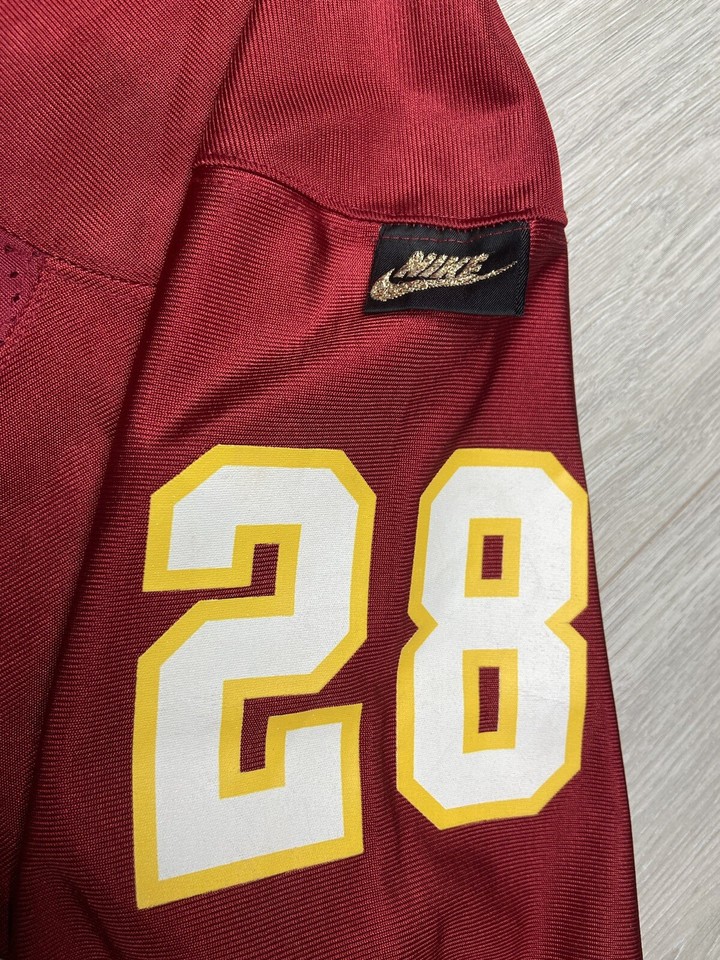 Vintage Florida State FSU Nike Jersey Mens Medium Red Warrick Dunn 28