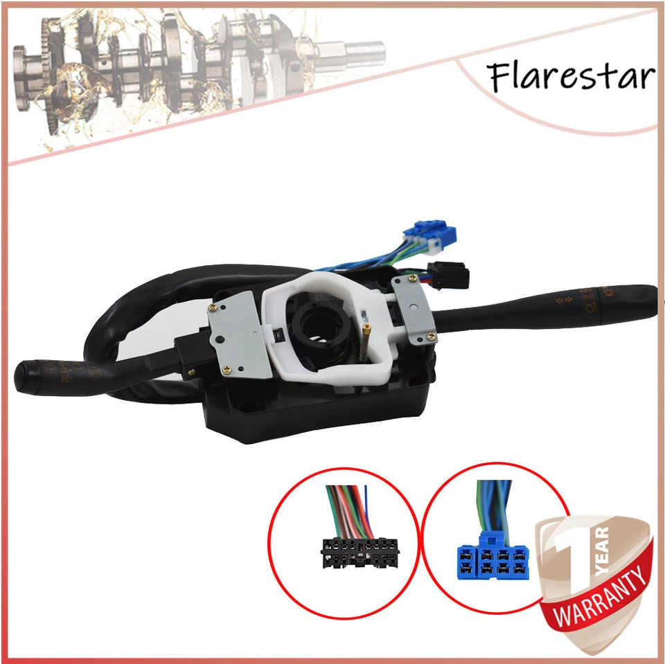 Turn Signal Wiper Control Switch For Isuzu NPR GMC W4500 Forward Chevrolet W4500 - Image 3 of 4