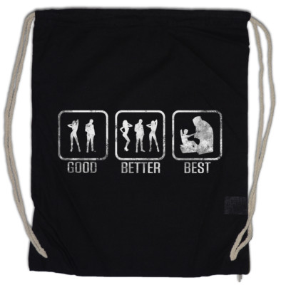GOOD BETTER BEST Turnbeutel Gamer Games Gaming computer science scientist