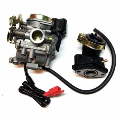 PERFORMANCE 20MM QLINK 50CC 50 CARBURETOR & INTAKE MANIFOLD BOOT SCOOTER MOPED