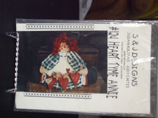 S  J Designs 124 Heart Tyme Annie Wood Home Decor Craft Pattern