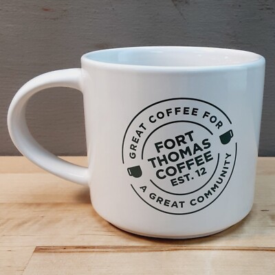 Fort Thomas Coffee   Fort Thomas, KY   17 Oz Souvenir Memento Mug Cup   LOGO A