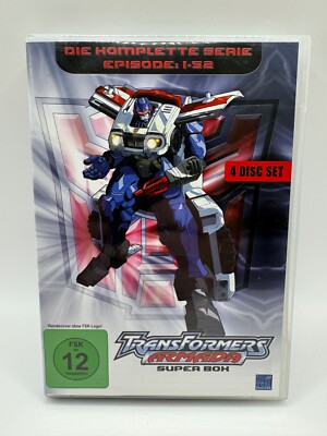 DVD | Transformers Armada | Super Box 4 Disc Set | gebraucht, getestet, gut