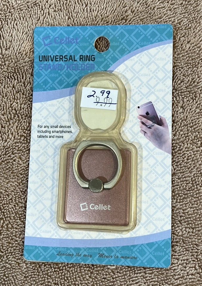 Cellet Universal Ring Stand/Holder and Adhesive Mount - Pink - Image 2 of 3