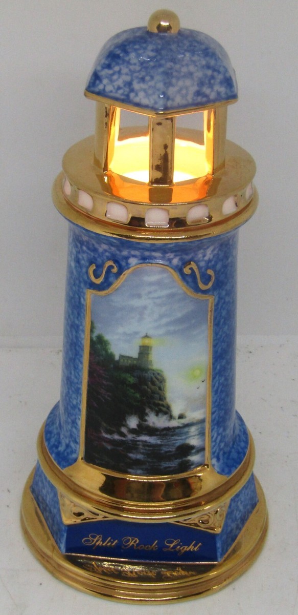 Thomas Kinkade “Split Rock Light” Lighted Porcelain