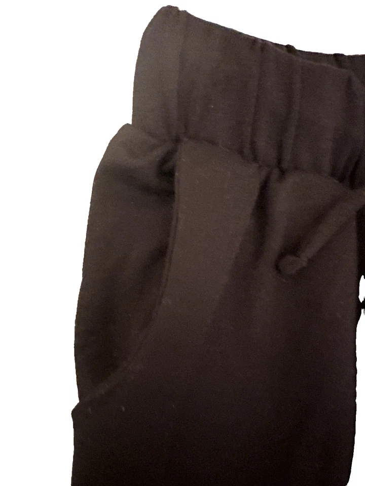 Capri jogger tejido suave Mudd Girls ~ negro ~ niños talla 10 ~ nuevo con etiquetas Foto 3 de 4