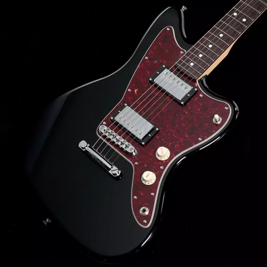 Fender Made in Japan Limited Adjusto-Matic Jazzmaster HH Black with gig bag