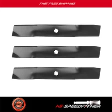 3 Mower Blades For John Deere GX21380 GY20679 GY20684 54" CUT