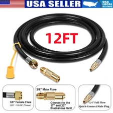 Propane Hose Gas Line Quick Connect Adapter RV to Grill for Blackstone 17 / 22"