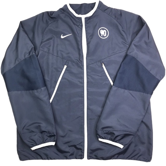 Vintage Nike Menâs Total 90 Blue Jacket Soccer Warm Up Size Large | eBay