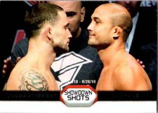 2011 Topps UFC Moment of Truth Showdown Shots Frankie Edgar/BJ Penn #SS-EP