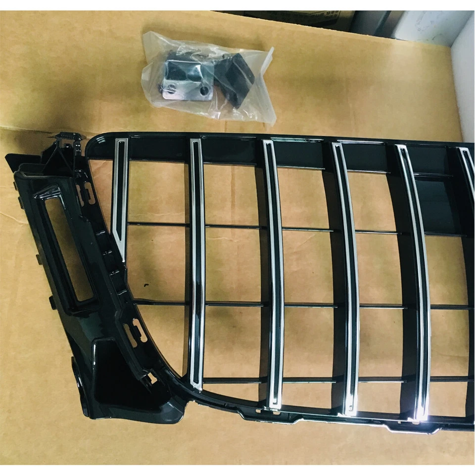 适用于梅赛德斯-奔驰 X166 GL 级烧烤架 GL350 GL400 GL450 GT Style Grill 2013-2015 — 第 4/4 张图片