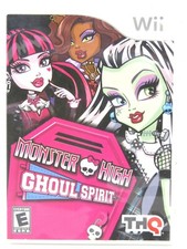 Monster High Ghoul Spirit (Nintendo Wii, 2011) No Manual