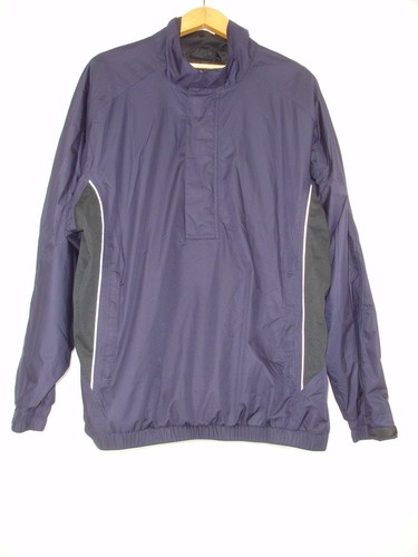 Veste Coupe-vent FootJoy DryJoys Homme – 1/4 Zip, Doublée, Kaki, Taille S