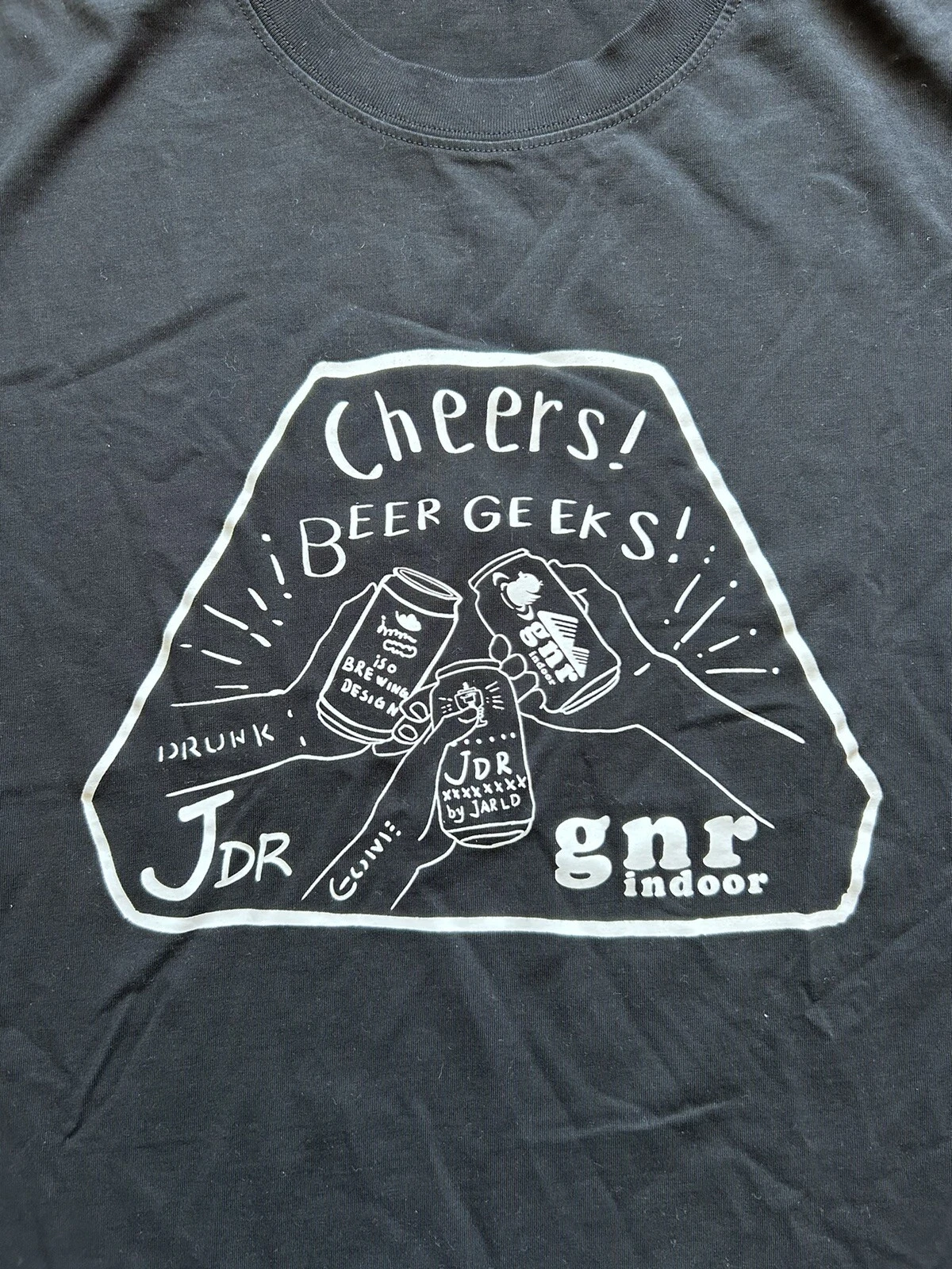 Grn Outdoor T-Shirt Men’s Size XL Beer Camp Geeks jrd by jarld Hiking