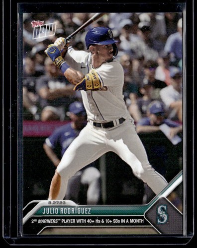 2023 Topps Now 771 Julio Rodríguez