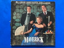 "Maverick" Laserdisc  2 Discs ; Mel Gibson, Jodie Foster, Western, 1994
