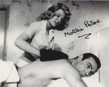 MOLLIE PETERS as Patricia - James Bond: Thunderball GENUINE SIGNED AUTOGRAPH
