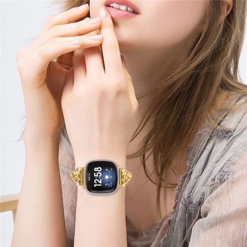 For Fitbit Versa 3 4 Sense Stainless Steel BraceletSmart Watch Wrist Band Strap - Picture 36 of 36