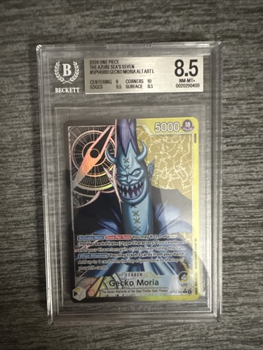 Gecko Moria (Alternate Art) graded BGS 8.5 for sale on eBay
