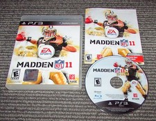 Madden NFL 11 Football for PlayStation 3 PS3 Complete Fast Shipping