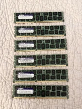 6x innodisk Actica 8GB DDR3 1333MHz 240-Pin Server Memory ECC ACT8GHR72R8H1333H