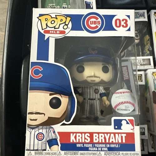 Funko Pop Kris Bryant 03 MLB Chicago Cubs Vaulted/Retired