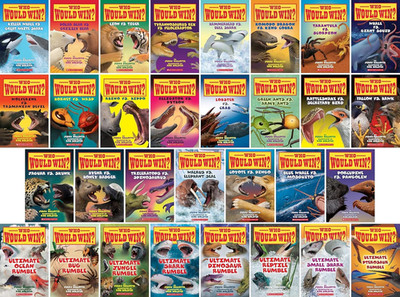 Who Would Win Complete Series Collection   31 Books Set by Jerry Pallotta