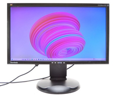 ViewSonic VG2228WM 22'' Full HD LCD LED Monitor VGA DVI USB Hub 1080P GRADE A