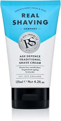 The Real Shaving Company Age Defence Shave Cream 125ml