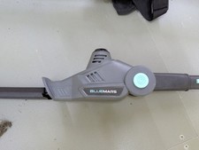 Cordless Telescopic Pole Hedge Trimmer 256cm Long Reach BlueMars