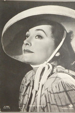 Foto Autogrammkarte Schauspielerin S&auml;ngerin Zarah Leander (144165)