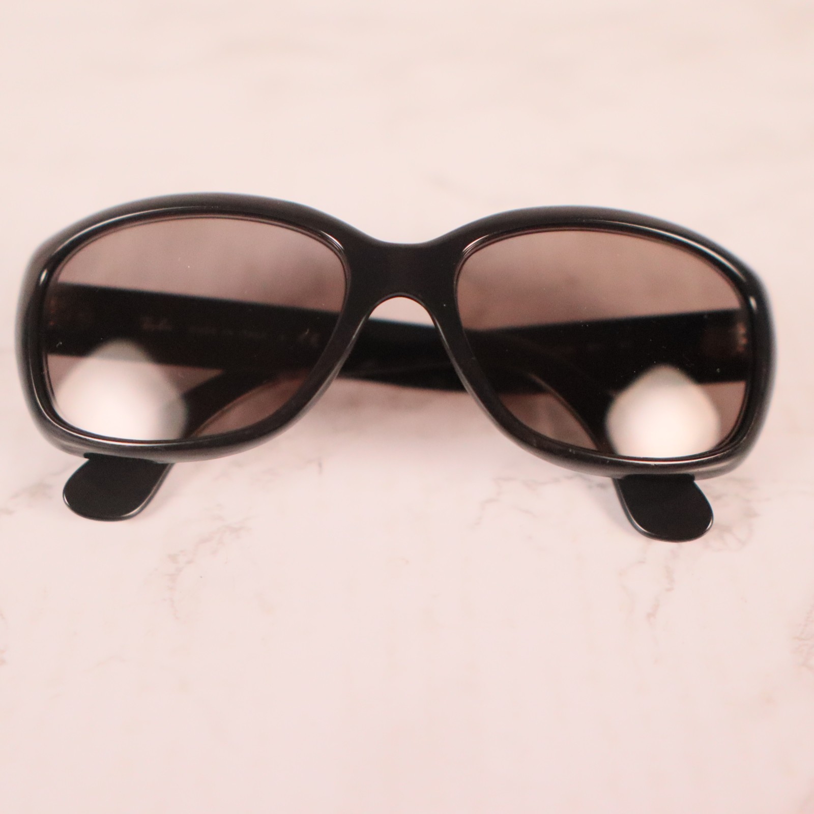 Ray-Ban Jackie Ohh Sunglasses Black RB4101 601 3N Made in Italy